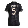 Juventus Manuel Locatelli #5 Tredjedrakt Kvinner 2025-26 Kortermet